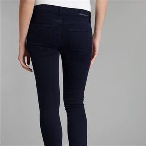 Current/Elliott Ankle Skinny Twill (Navy)